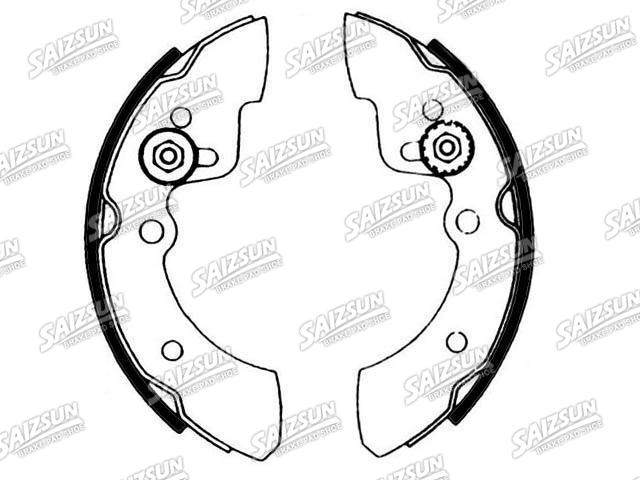 Bremsbackensatz Brake Shoe Set:MZ981123