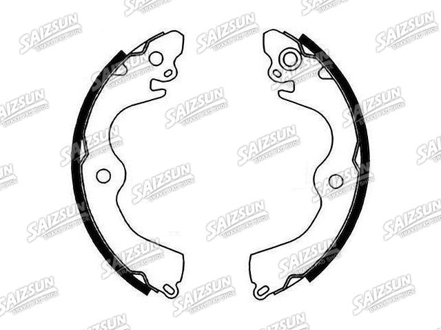 Bremsbackensatz Brake Shoe Set:MR249585