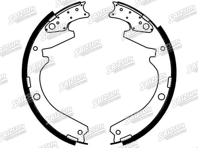 Bremsbackensatz Brake Shoe Set:MB162110
