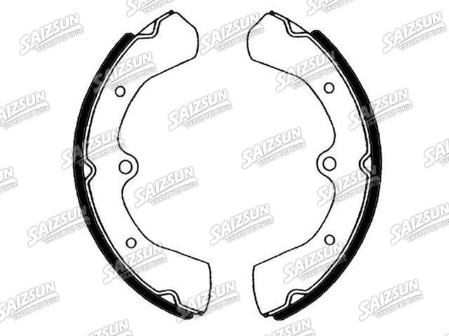 Bremsbackensatz Brake Shoe Set:MB699127
