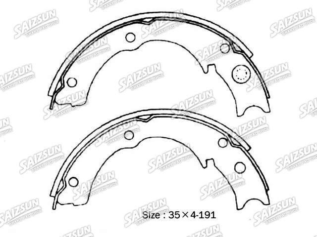 Bremsbackensatz Brake Shoe Set:NN2064