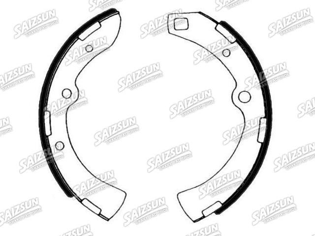 Bremsbackensatz Brake Shoe Set:41060-P5125