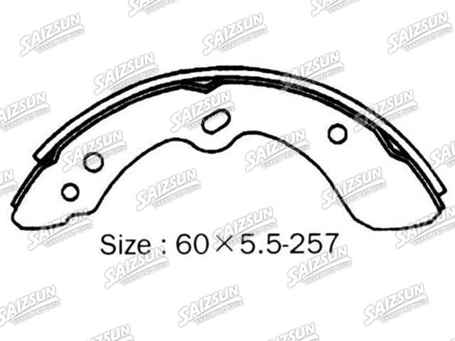 Bremsbackensatz Brake Shoe Set:W001-33-310