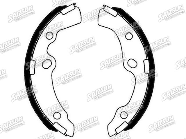 Bremsbackensatz Brake Shoe Set:G717-33-330