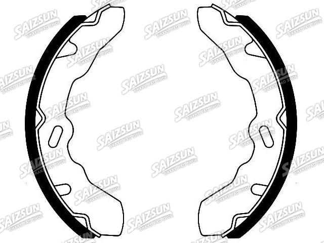 Bremsbackensatz Brake Shoe Set:NN3558