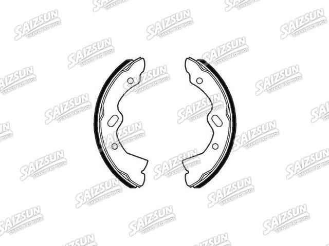 Bremsbackensatz Brake Shoe Set:W371-26-310B