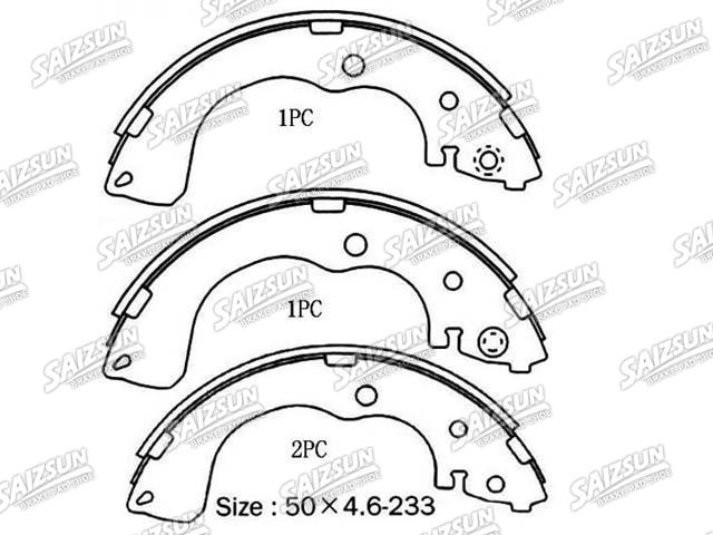 Bremsbackensatz Brake Shoe Set:NN3575