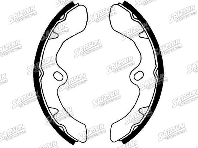 Bremsbackensatz Brake Shoe Set:W023-26-310