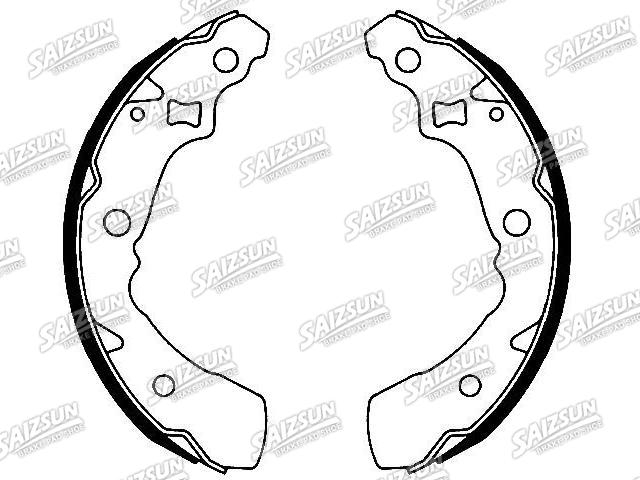 Bremsbackensatz Brake Shoe Set:04495-B2140