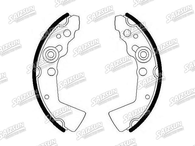 Bremsbackensatz Brake Shoe Set:7251-78240