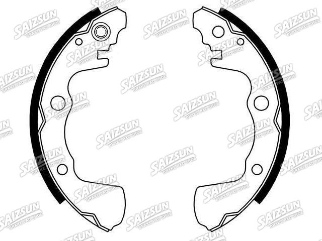 Bremsbackensatz Brake Shoe Set:7251-78530