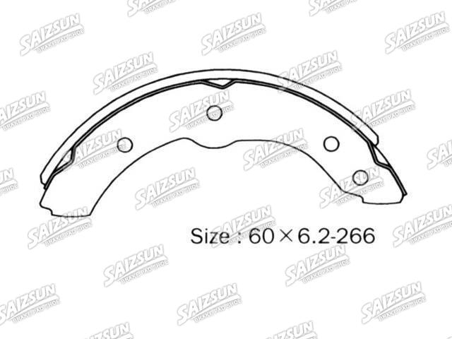 Bremsbackensatz Brake Shoe Set:NN1084