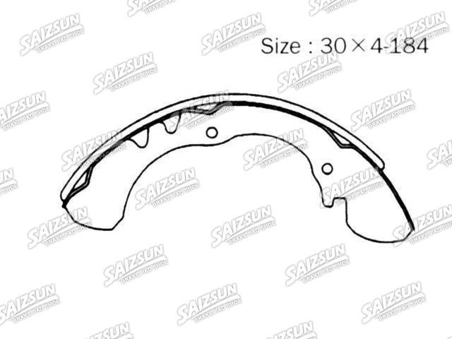 Bremsbackensatz Brake Shoe Set:04494-10030