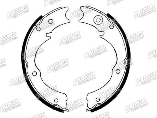 Bremsbackensatz Brake Shoe Set:W023-44-560