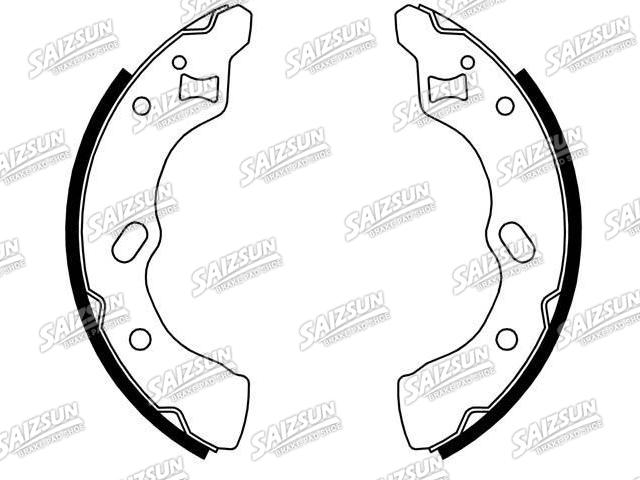 Bremsbackensatz Brake Shoe Set:D1Y2-26-38Z