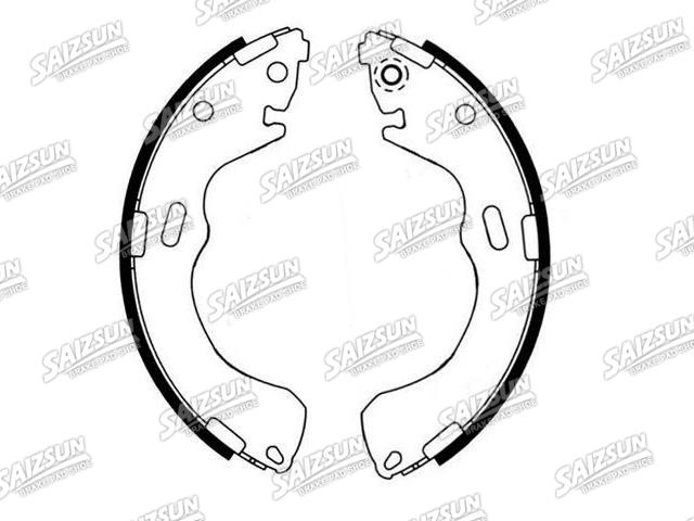 Bremsbackensatz Brake Shoe Set:G1YV-26-38ZA