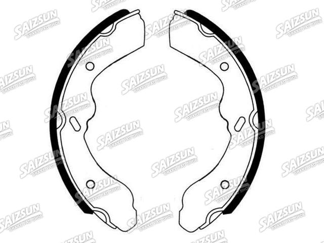 Bremsbackensatz Brake Shoe Set:K3408
