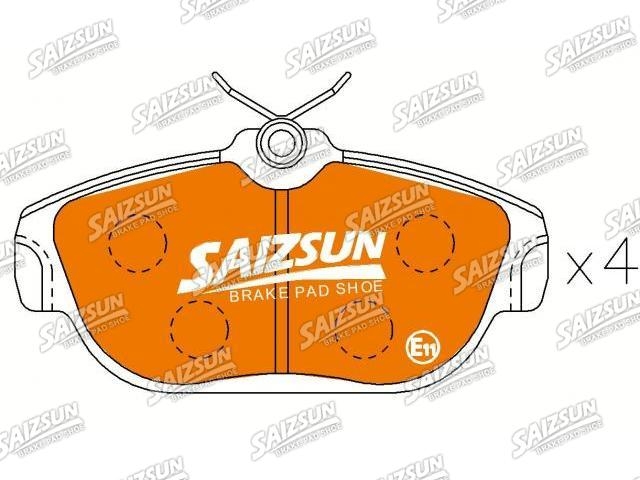 Bremsbelagsatz, Scheibenbremse Brake Pad Set:2713493