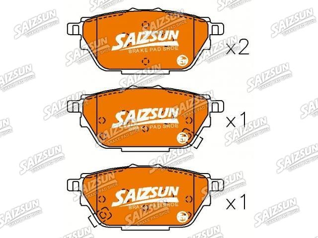 Bremsbelagsatz, Scheibenbremse Brake Pad Set:3520001CADS010