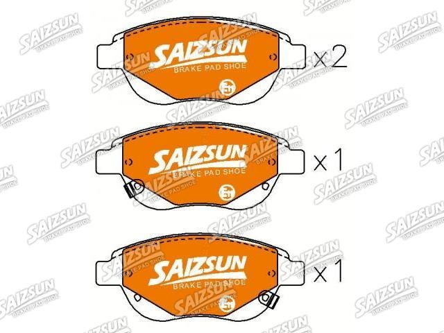 Bremsbelagsatz, Scheibenbremse Brake Pad Set:1064001724