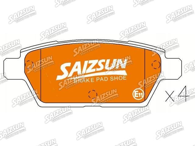 Bremsbelagsatz, Scheibenbremse Brake Pad Set:B5CA02648Z