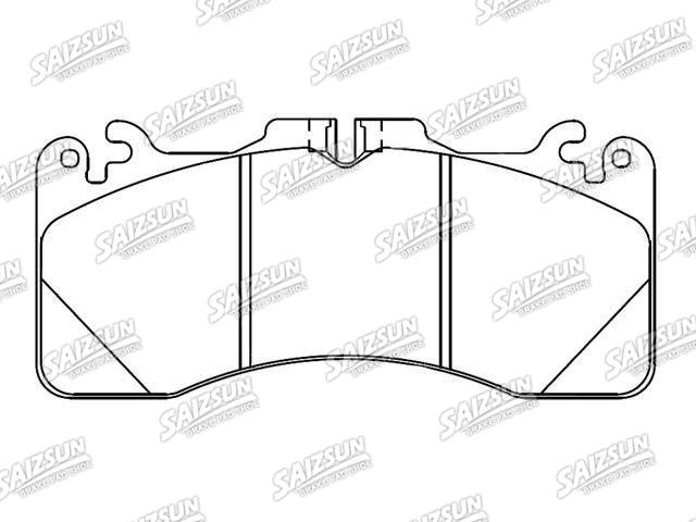 Bremsbelagsatz, Scheibenbremse Brake Pad Set:04465-0W150