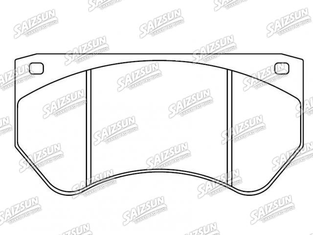 Bremsbelagsatz, Scheibenbremse Brake Pad Set:93225358