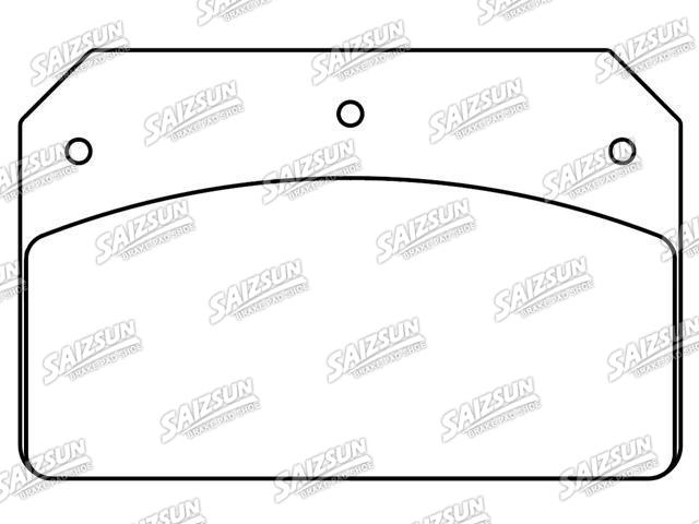 Bremsbelagsatz, Scheibenbremse Brake Pad Set:DR1-8350