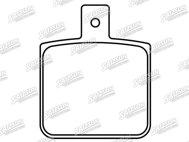 Bremsbelagsatz, Scheibenbremse Brake Pad Set:DR4-8353