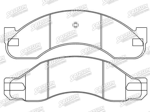 Bremsbelagsatz, Scheibenbremse Brake Pad Set:D171-7098