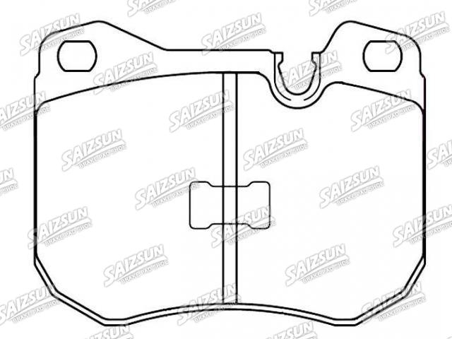 Bremsbelagsatz, Scheibenbremse Brake Pad Set:D251-7159