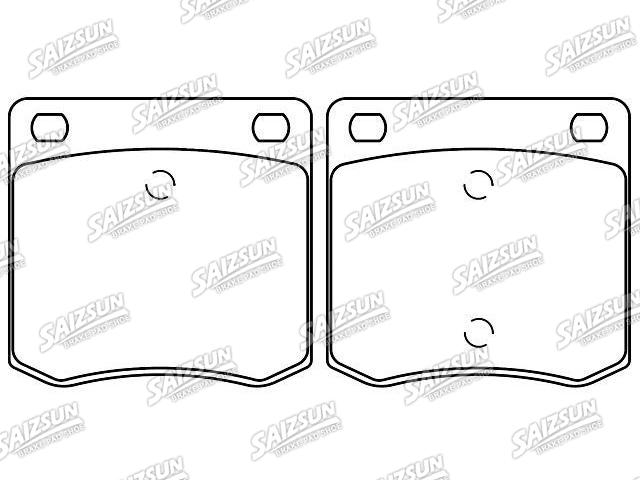 Bremsbelagsatz, Scheibenbremse Brake Pad Set:D213-7094