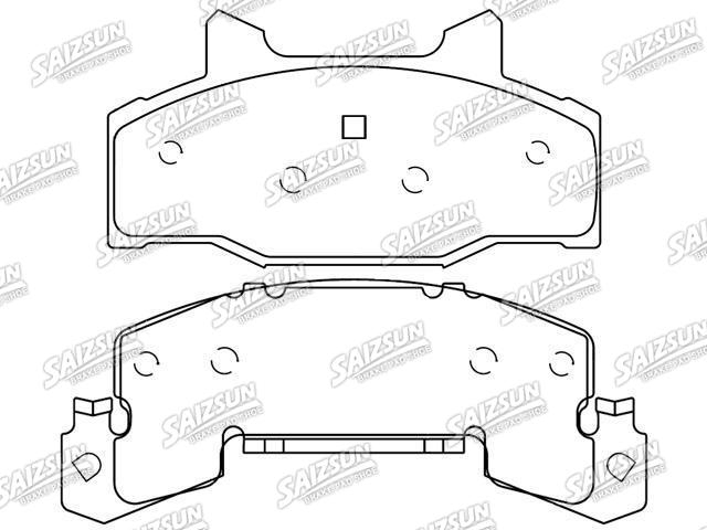 Bremsbelagsatz, Scheibenbremse Brake Pad Set:12321418