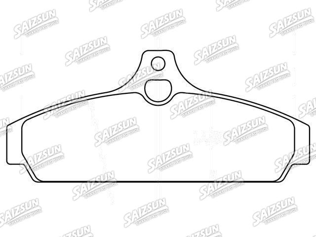 Bremsbelagsatz, Scheibenbremse Brake Pad Set:D216-7137