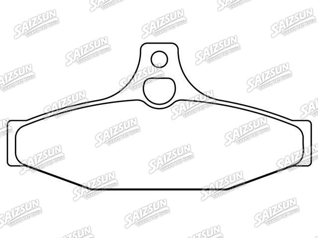 Bremsbelagsatz, Scheibenbremse Brake Pad Set:D217-7138