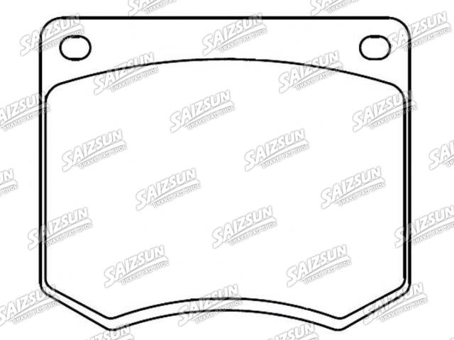 Bremsbelagsatz, Scheibenbremse Brake Pad Set:D79-797