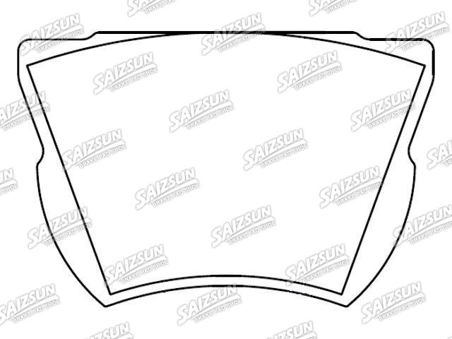 Bremsbelagsatz, Scheibenbremse Brake Pad Set:D67-710