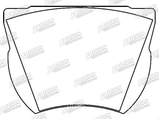 Bremsbelagsatz, Scheibenbremse Brake Pad Set:D63-706