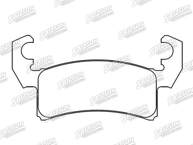 Bremsbelagsatz, Scheibenbremse Brake Pad Set:D35-778