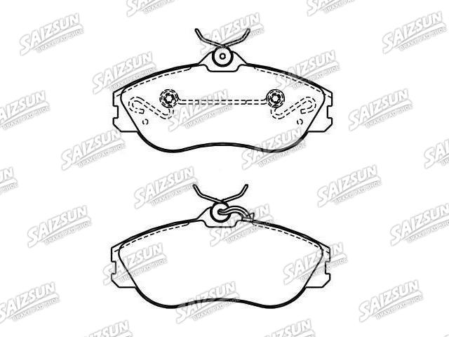 Bremsbelagsatz, Scheibenbremse Brake Pad Set:895 698 151