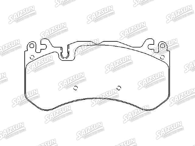 Bremsbelagsatz, Scheibenbremse Brake Pad Set:4F0 698 151 H