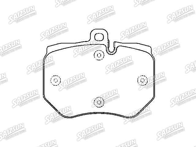 Bremsbelagsatz, Scheibenbremse Brake Pad Set:4F0 698 151 E