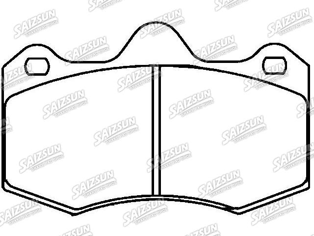 Bremsbelagsatz, Scheibenbremse Brake Pad Set:A132J0001S