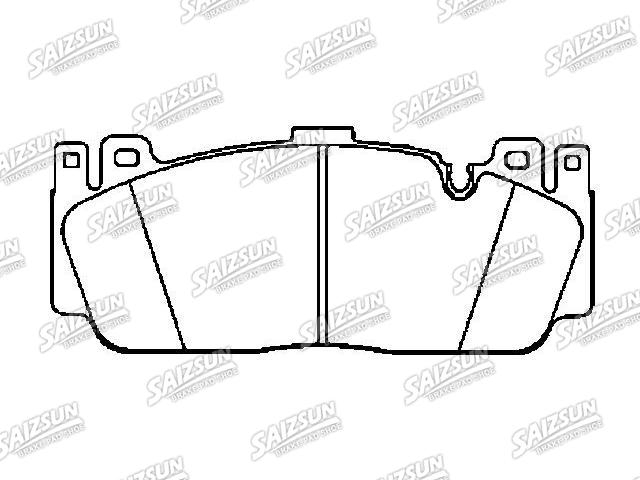 Bremsbelagsatz, Scheibenbremse Brake Pad Set:34 11 2 284 369