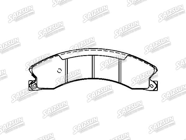 Bremsbelagsatz, Scheibenbremse Brake Pad Set:D1060-1PA0A