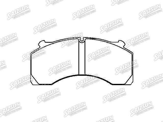 Bremsbelagsatz, Scheibenbremse Brake Pad Set:KIT225020