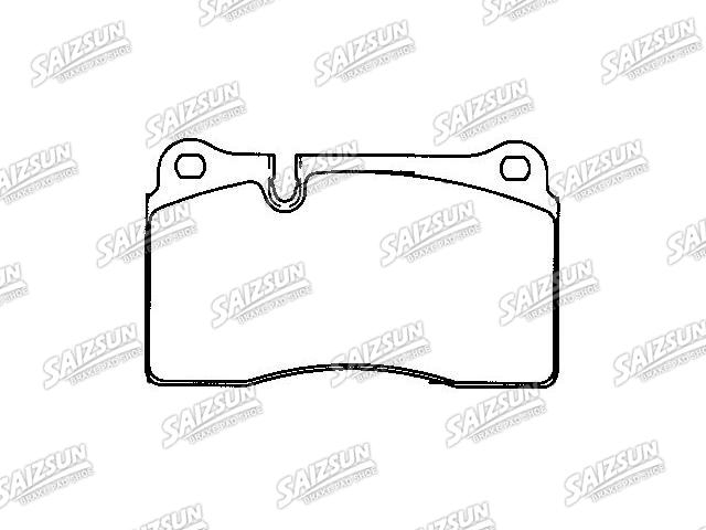 Bremsbelagsatz, Scheibenbremse Brake Pad Set:8J0 698 151 H