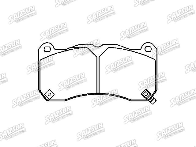 Bremsbelagsatz, Scheibenbremse Brake Pad Set:DR3Z-2001-BB