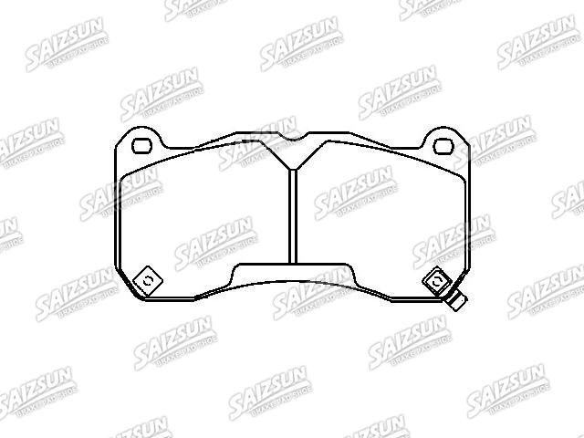 Bremsbelagsatz, Scheibenbremse Brake Pad Set:DR3Z-2001-D