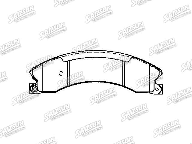 Bremsbelagsatz, Scheibenbremse Brake Pad Set:D4060-1PA0A